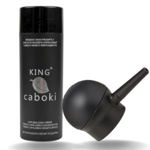 King Caboki 2 IN 1 Deal 27.5g Fiber + Spray Applicator