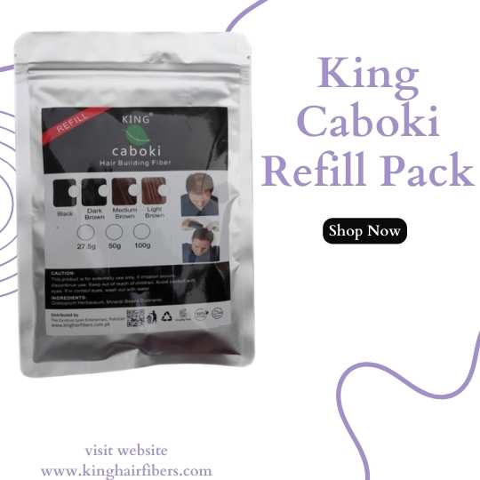 King Caboki Hair Building Fibers Refill Pack