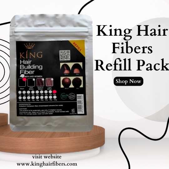 King Hair Building Fibers Refill pack