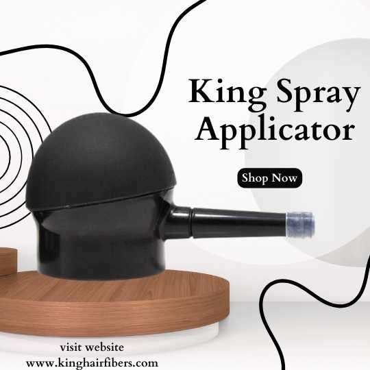 King Hair Fiber Spray Applicator