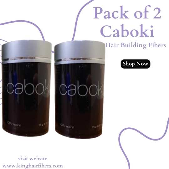 Caboki Hair Fibers Value Pack of 2 Bottle in Pakistan