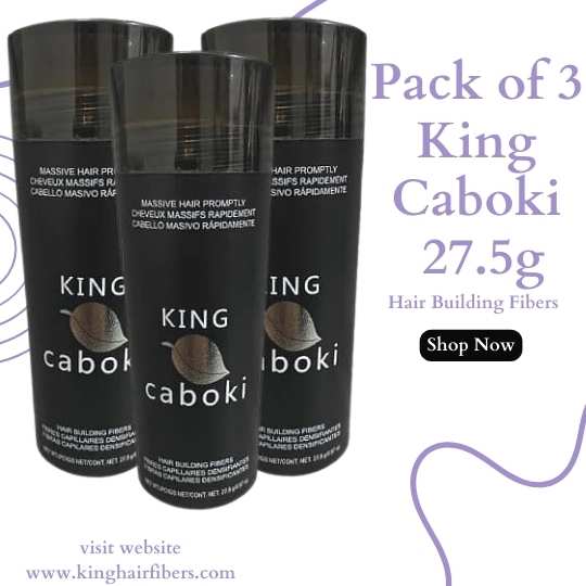 Pack of 3 King Caboki 27.5g