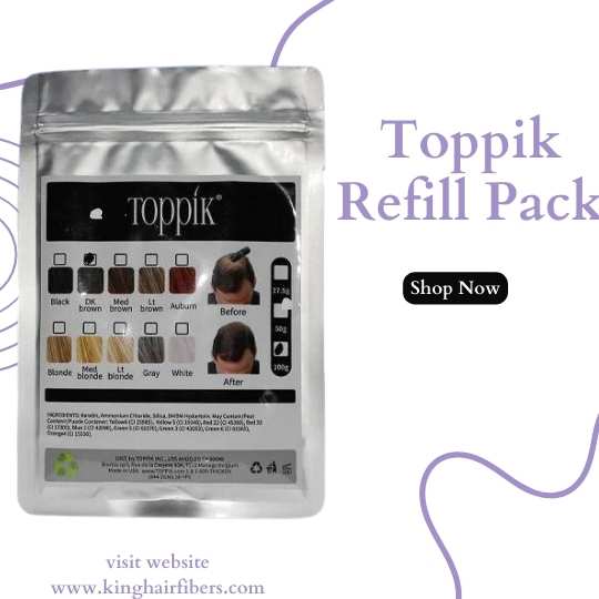 Toppik Hair Building Fibers Refill Bag in Pakistan