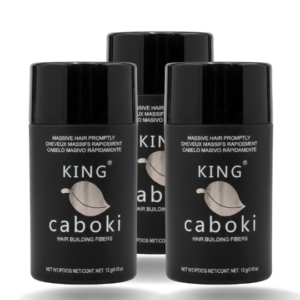 12g King Caboki Hair Building Fibers Value Pack 3 (90 Day Supply)