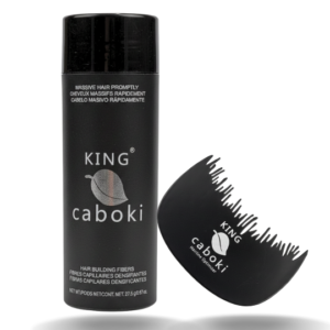 King Caboki 2 IN 1 Deal 27.5g + Hair Fiber Hairline Optimizer