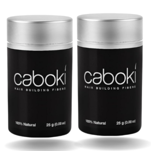 Caboki Hair Fiber Value Pack of 2 Bottle (125 Day Supply)