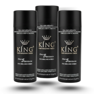 King Hair Building Fibers pack of 3 27g