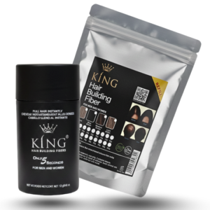 King Hair Building Fibers12g & Refill Bag