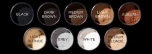 how to choose hair fiber color