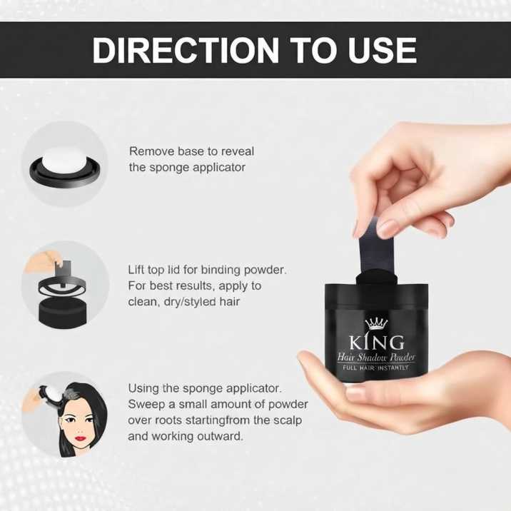 King Hairline Powder in Pakistan
